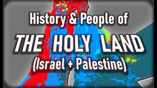 Who are the People of the Holy Land Historical amp Modern Demographics of Israel amp Palestine [upl. by Oremo]