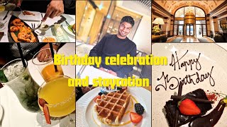 Birthday celebration amp staycation in Konkani  Konkani vlog  Family time [upl. by Risa628]