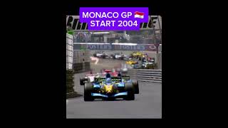 MONACO 2004 START formula1 automobile [upl. by Zorine]