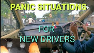 Panic situation for new drivers in traffic and how to tackle it with clutch use Rahul Drive zone [upl. by Ondrea]