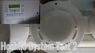 Hochiki ESP System Test 2  First Test of The Kentec Syncro 6000 Panel [upl. by Romeon]