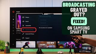 Fix Broadcasting Grayed Out on Samsung Smart TV [upl. by Ainevul558]