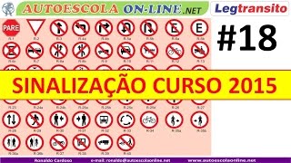 SINALIZAÇÃO  Significado das placas de Regulamentação e Advertência [upl. by Erida]