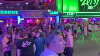 NIGHTLIFE Laganas Zante June 9th 2022 [upl. by Oigolue]