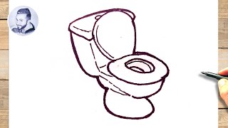 Comment dessiner une cuvette wc [upl. by Hserus]