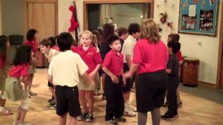 3rd Grade Music  Singing Game Tideo Fairmont Anaheim Hills Campus [upl. by Greff]