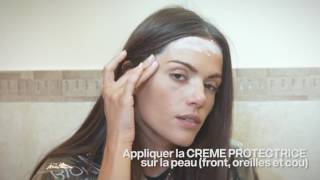 Tutoriel comment appliquer la teinture pour cheveux Biokap Nutricolor Bios Line [upl. by Markson]