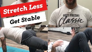 Stop Stretching the Wrong Way  Stabilization Matters  Beat Chronic Lower Back Pain  3 Exercises [upl. by Euqilegna564]