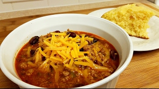 Easy Homemade Turkey Chili Recipe [upl. by Quartus]