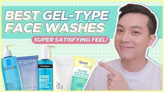 Best GELTYPE FACE WASHES that FOAM ALL SKIN TYPES  Affordable Options Filipino [upl. by Ahsitak539]