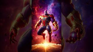 Thanos and spider man  Hybrid fusion video  shorts spiderman thanos marvel trendingshorts [upl. by Aecila]