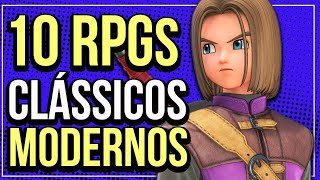 10 RPGs MODERNOS que já viraram CLÁSSICOS [upl. by Busiek169]