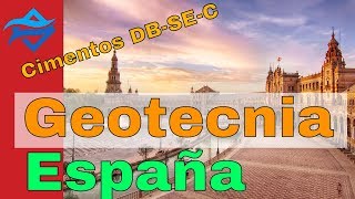 🔴 Geotecnia España  CTE DBSEC  Código Técnico de Edificación Cimientos [upl. by Anya]