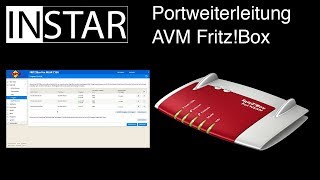 AVM Fritzbox Portweiterleitung  Freigabe einrichten [upl. by Meggs]