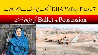 DHA Valley  DHA Phase 7 Islamabad Latest Updates  Urwa Marketing [upl. by Aytnahs]