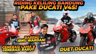 ALSHAD RIDING BARENG IBNU NAEK DUCATI KELILING BANDUNG [upl. by Bloem]