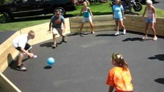 Gaga Ball Portable amp Permanent Pits by Coach Cliff [upl. by Miof Mela]