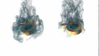 Blender 2 65 New Feature Test I Moving Objects Cause Smoke Vorticity [upl. by Haziza]