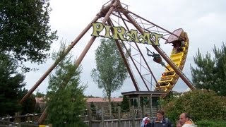 Piraat OnOffride Attractiepark Slagharen [upl. by Yanahs343]