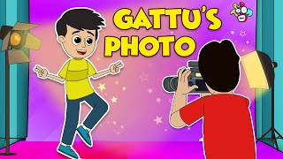 Gattus Photo  Photo Studio  Animated Stories  English Cartoon  Moral Stories  PunToon Kids [upl. by Dorrahs]