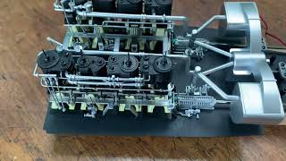 Titanic 1200 model kit engines [upl. by Enelyt]