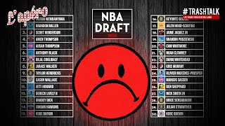 NBA Draft 2023  le gros bilan… de ce quon a moins aimé… [upl. by Joya201]