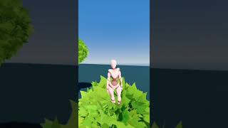 how to make stylized tree and bush blender godot [upl. by Nagem]