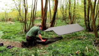 Lightweight Tarp And Bivvy Set Up [upl. by Massimiliano]