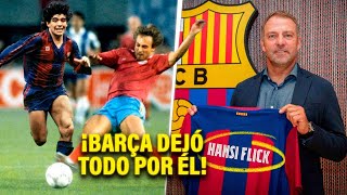 ¿DE DÓNDE SALIÓ HANSI FLICK y POR QUÉ EL BARÇA DEJÓ TODO por ÉL ¡4 MUNDIALES Y 2 FRACASOTES [upl. by Sapers40]