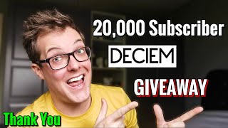 DECIEM SKINCARE GIVEAWAY  International Giveaway Celebrating 20000 Subscribers  Thank You [upl. by Archie150]