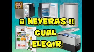 TODOS los tipos de NEVERA para Furgoneta CAMPER‼️ como y CUAL ELEGIR 21 [upl. by Clementine]