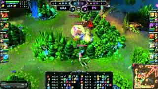 Fnatic Vs aAa Game 1 League of Legends Season One Championship Dreamhack [upl. by Will410]