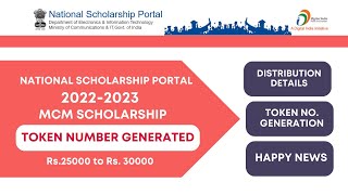 NSP Scholarship Token Number Generated  NSP 202223 Payment Update Malayalam  Happy News [upl. by Asirahc]