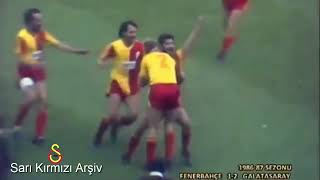 1986 1987 Fenerbahçe Galatasaray FARKI UĞUR TÜTÜNEKER YARATTI [upl. by Nohtiek635]