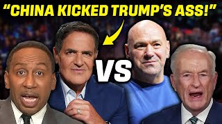 Dana White Gets DISMANTLED By Mark Cuban amp Stephen A Smith [upl. by Aneras]