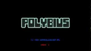 Polybius  Title Screen Reveal  PlayStation VR [upl. by Atolrac687]