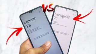 LineageOS vs Crdroid  The Best ROM for you to try [upl. by Oralla]