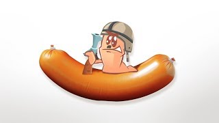 WURST 🌭 Worms WMD Switch Spiel [upl. by Aikemehs]