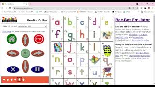 Bee Bot online programación para los más pequeños [upl. by Ardnal]