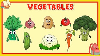 Learn About Vegetables  Preschool Learning For Kids  Educational Video For Children [upl. by Jessika]