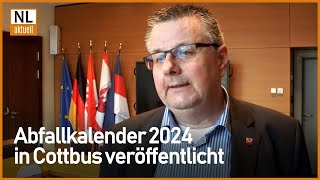 Cottbus  Neuer Abfallkalender 2024 veröffentlicht [upl. by Cheng935]