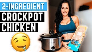 EASIEST amp CHEAPEST Crockpot Chicken Recipe  Budget Friendly amp Delicious [upl. by Guild]