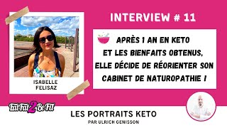 Témoignage du régime cétogène  Isabelle Felisaz naturopathe et depuis 1 an en keto [upl. by Ahseined]