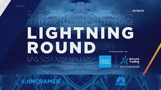 Lightning Round I cant play enterprise software too much money being lost says Jim Cramer [upl. by Wie151]