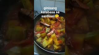 ginisang kalabasa sa sardinas😋 [upl. by Nageek788]