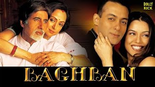 Baghban  Hindi Full Movie  Salman Khan Amitabh Bachchan Hema Malini Mahima Chaudhary Rimi Sen [upl. by Dardani698]