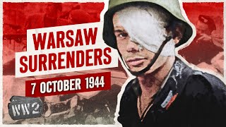 Week 267  The End of the Warsaw Uprising  WW2  October 7 1944 [upl. by Ahseila325]