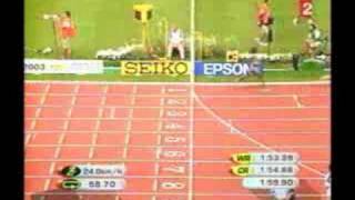 2003 Championnat du Monde dathlétisme quotmorceaux choisisquot [upl. by Jansson109]