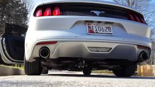 2016 mustang v6 flowmaster outlaw w xpipe [upl. by Fleck]