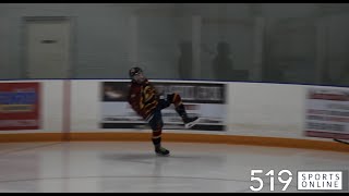 PJHL  New Hamburg Firebirds vs Hespeler Shamrocks [upl. by Eillen]